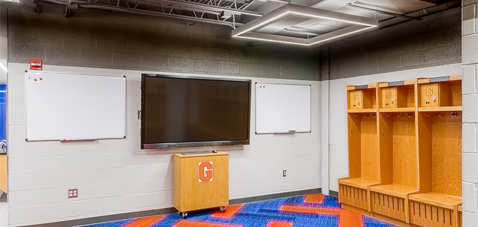 Gettysburg College Locker Rooms Morgan Keller 